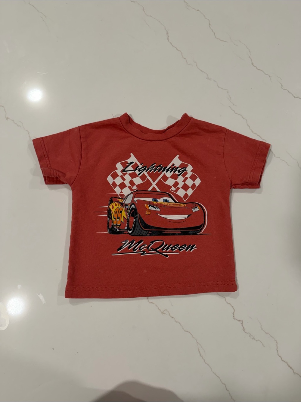 Lightning McQueen Red Kids T-Shirt